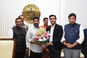 Revanth Reddy met with Adani