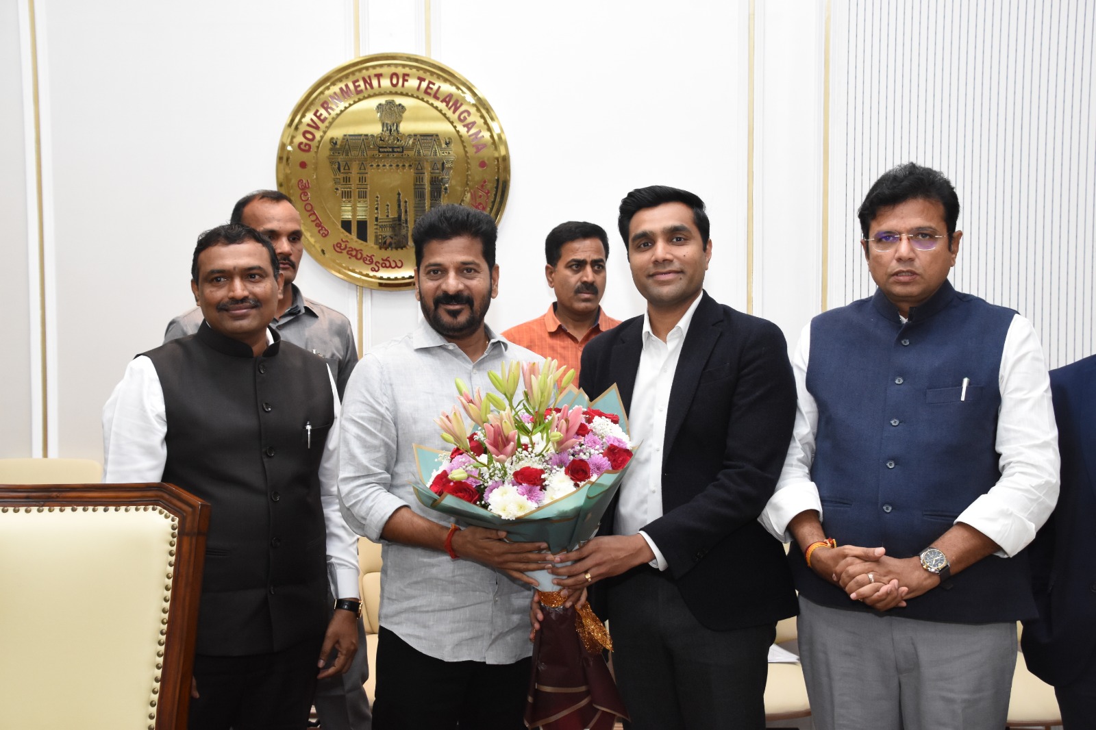 Revanth Reddy met with Adani