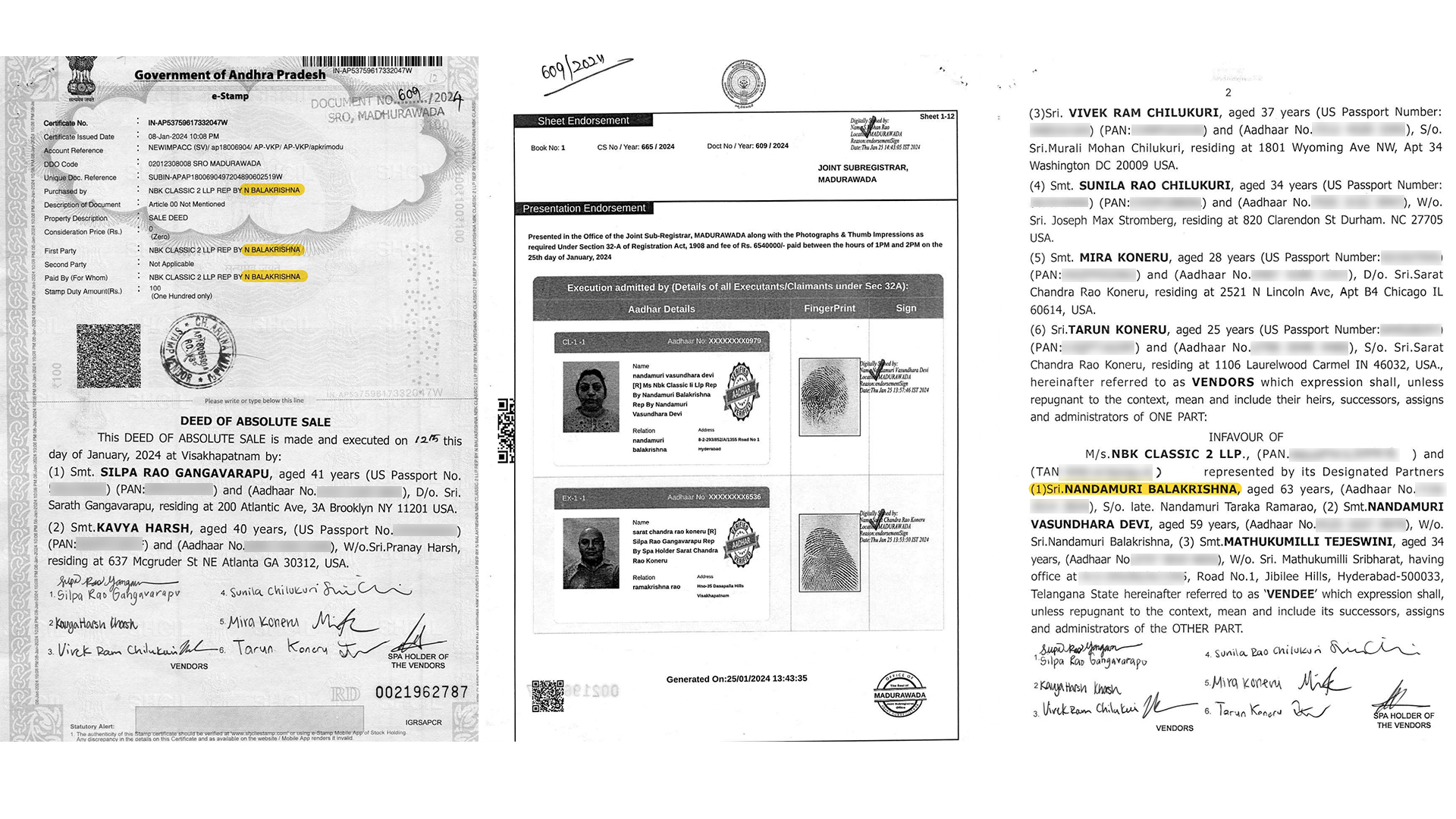 Pawan Kalyan and Balakrishna