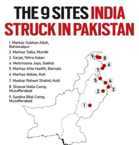 9 Terror Sites